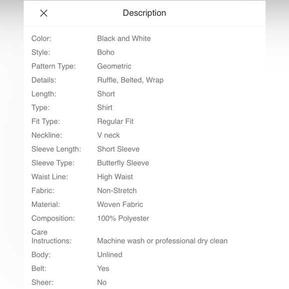 Frenchy Geo Print Butterfly Sleeve Ruffle Hem Belted Romper - Picture 6 of 7